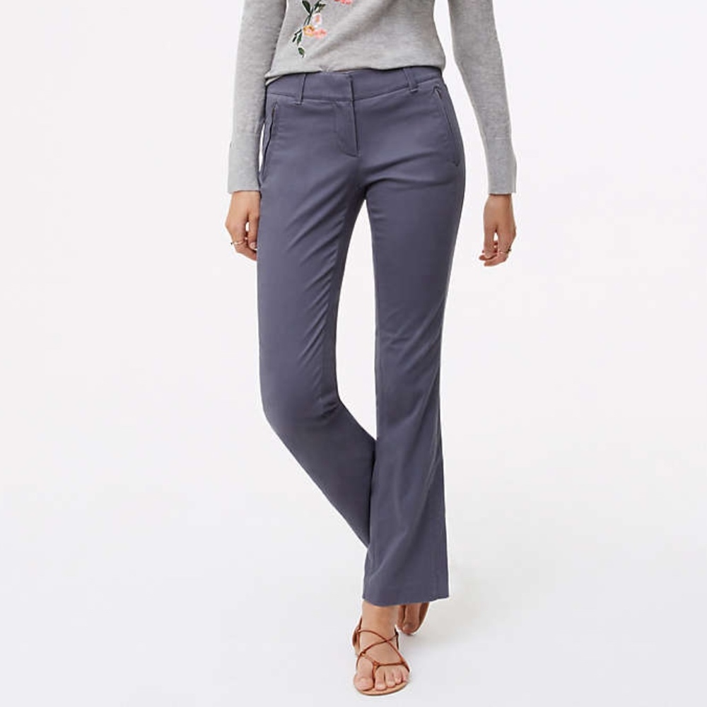 Loft NWT Bootcut Sanded Sateen Chinos - 00